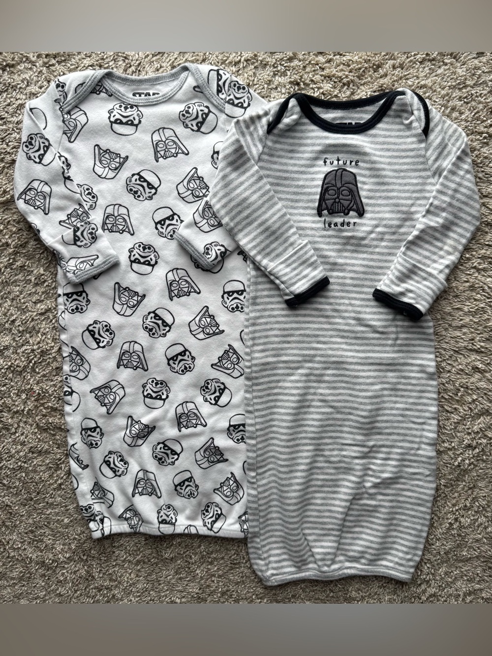 Star Wars Baby Sleep Gown Bundle 6M Darth Vader Stormtrooper Amazon Essentials